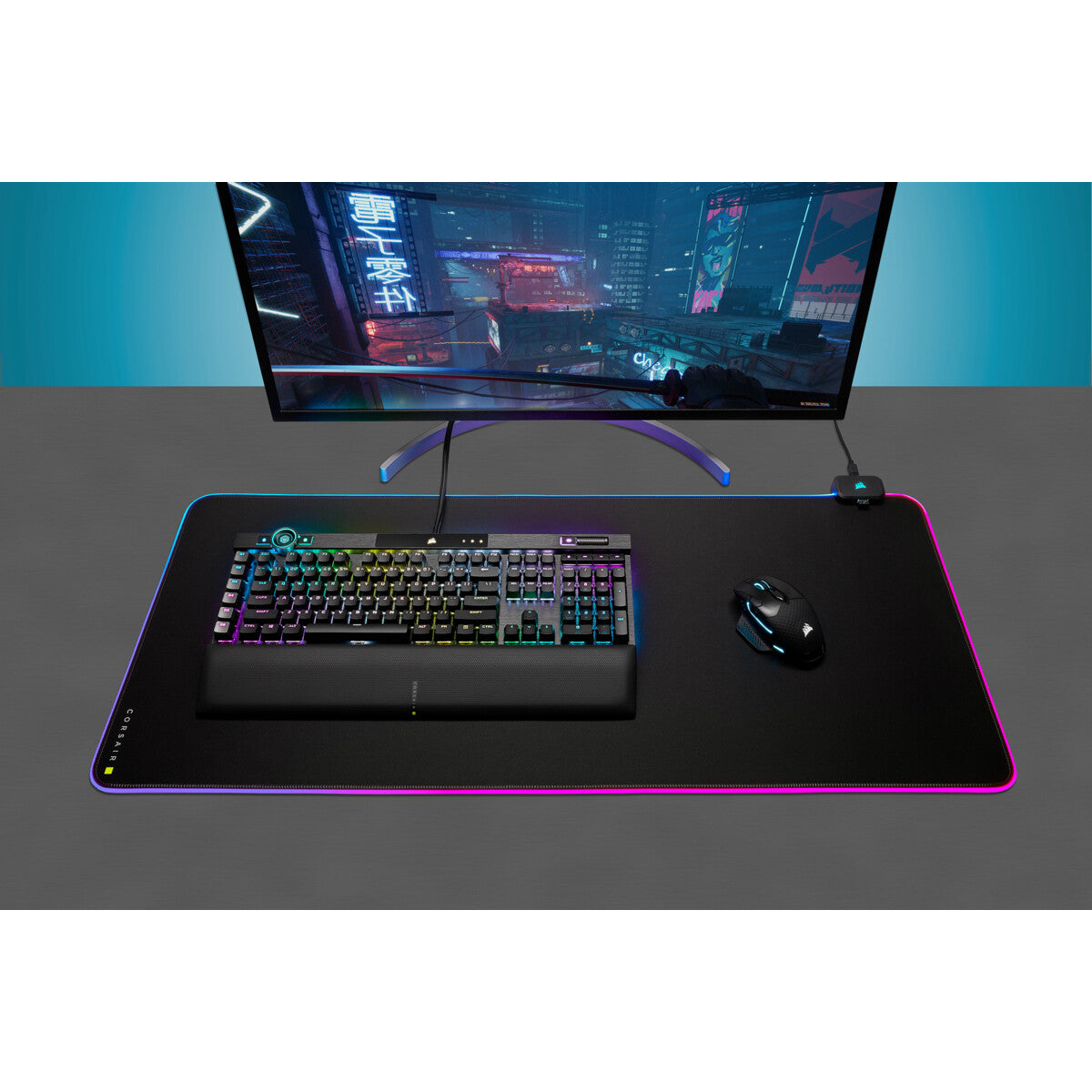 Corsair MM700 RGB Spelmusmatta Svart