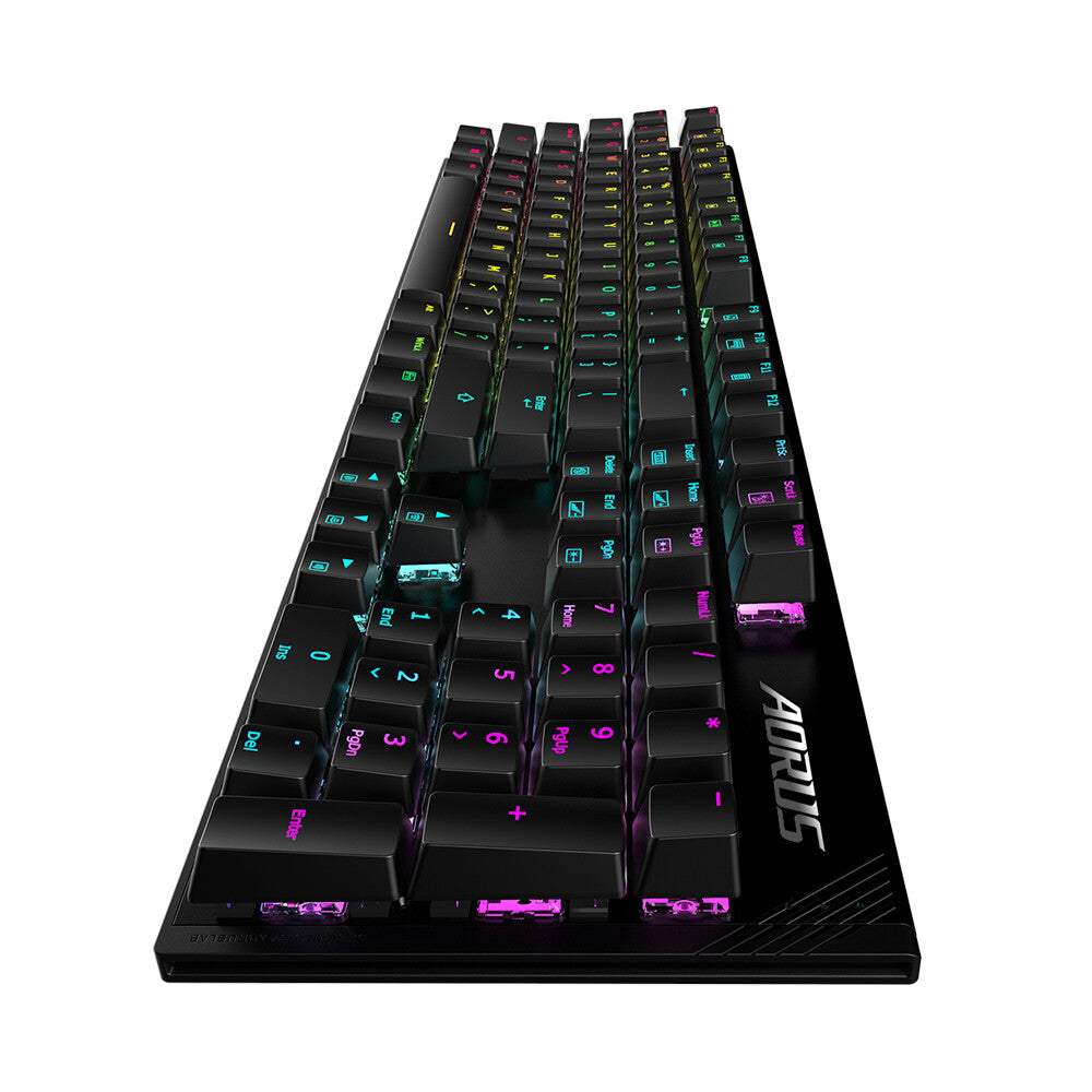 GIGABYTE AORUS K1 tangentbord Spela USB QWERTY Engelsk Svart