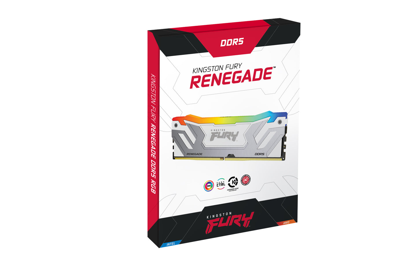 Kingston Technology FURY Renegade RGB RAM-minnen 48 GB 2 x 24 GB DDR5