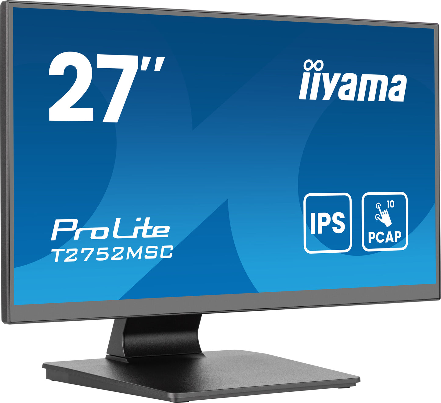 iiyama ProLite T2752MSC-B1AG platta pc-skärmar 68,6 cm (27") 1920 x 1080 pixlar Full HD LED Pekskärm Svart