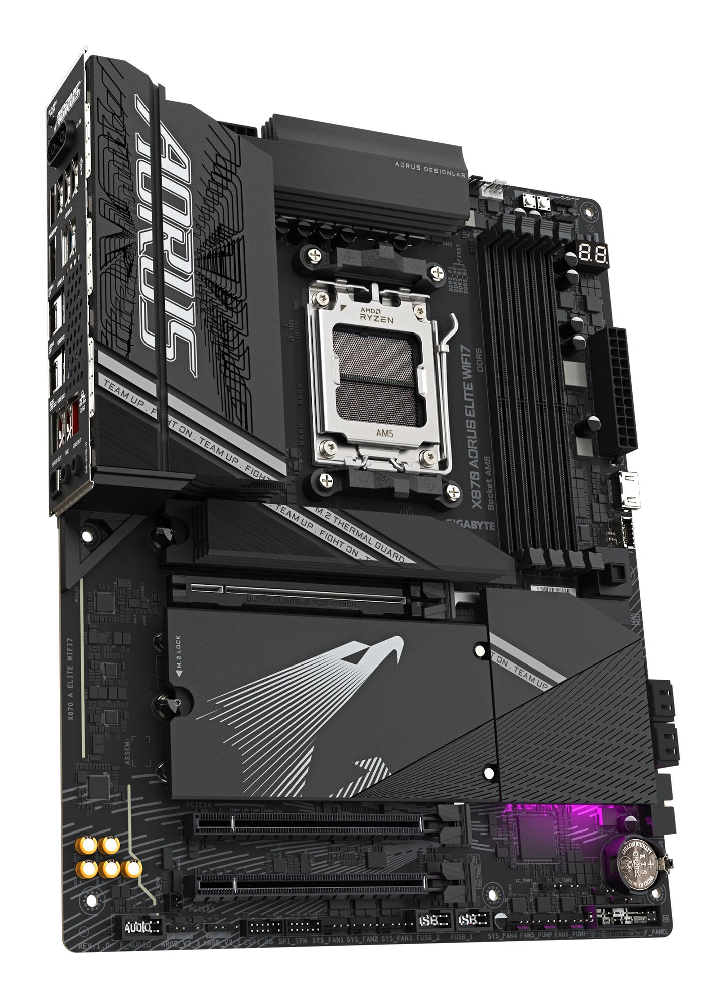 GIGABYTE X870 AORUS ELITE WIFI7 AMD X870 AM5-sockel ATX