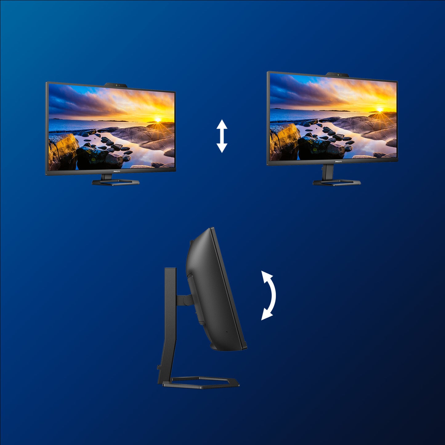 Philips 5000 series 34E1C5600HE/00 LED display 86,4 cm (34") 3440 x 1440 pixlar 4K Ultra HD Svart Monitor 34E1C5600HE LCD-skärm