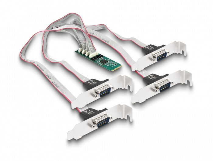 DeLOCK 95269 nätverkskort/adapters Intern M.2, RS-232