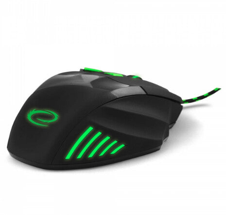 Esperanza EGM201G datormöss Spela högerhand USB Type-A Optisk 2400 DPI