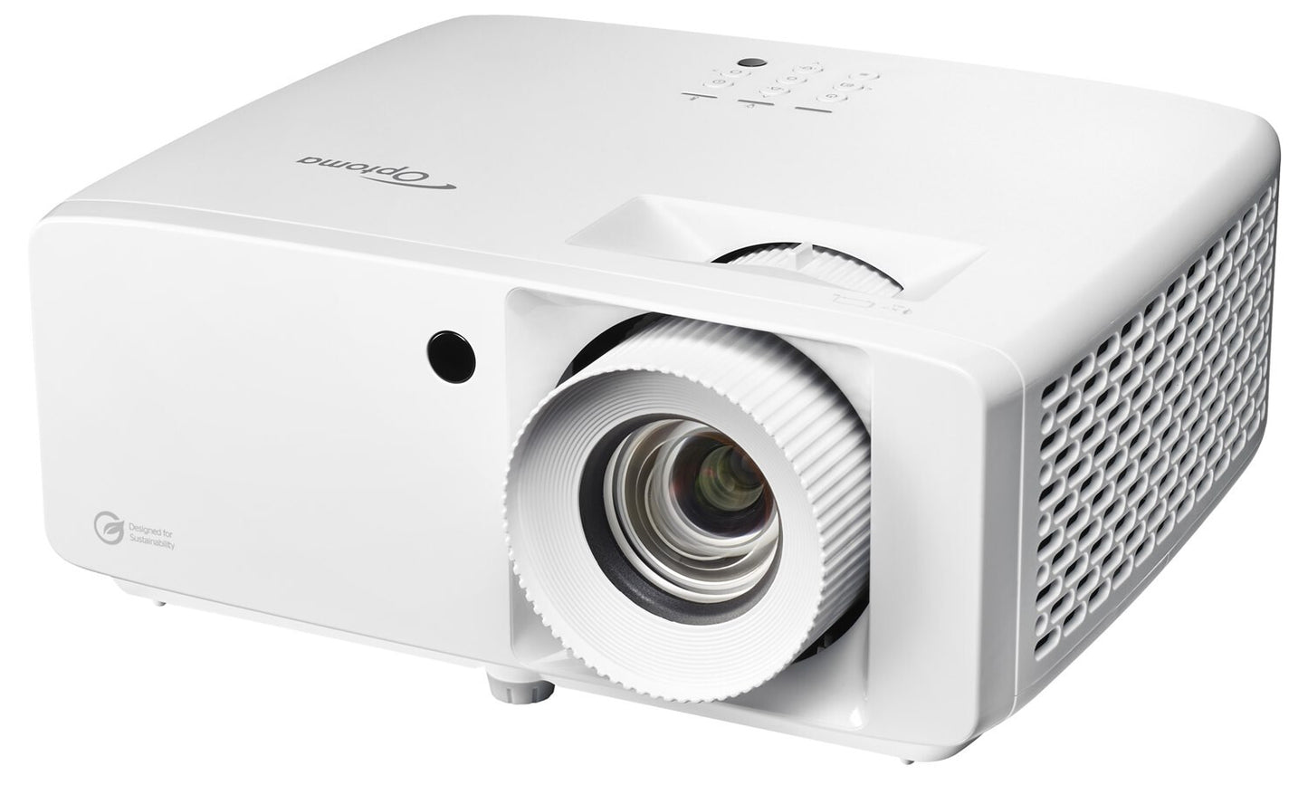 Optoma UHZ66 Short throw-projektor 4000 ANSI-lumen DLP UHD 4K (3840x2160) 3D kompatibilitet Vit