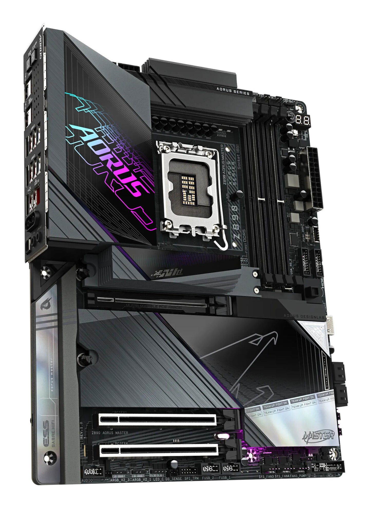 GIGABYTE Z890 AORUS MASTER moderkort Intel Z890 LGA 1851 (Socket V1) ATX
