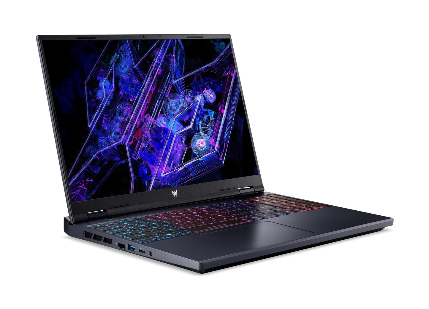 Acer Predator PHN16-72-74XC Intel® Core™ i7 i7-14650HX Bärbar dator 40,6 cm (16") WUXGA 16 GB DDR5-SDRAM 1 TB SSD NVIDIA GeForce RTX 4060 Wi-Fi 6E (802.11ax) Windows 11 Home tyska Svart