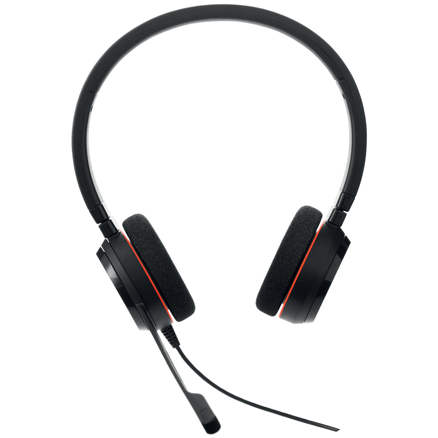 Jabra Evolve 20 Headset Kabel Huvudband Kontor/callcenter USB Type-A Svart