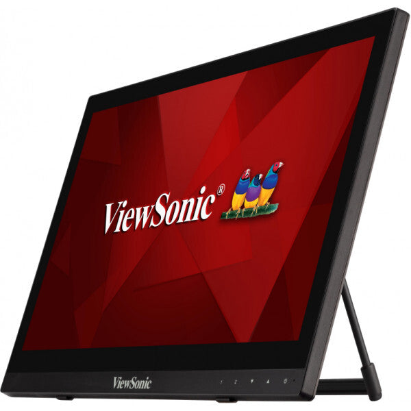 Viewsonic TD1630-3 platta pc-skärmar 39,6 cm (15.6") 1366 x 768 pixlar HD LCD Pekskärm Flera användare Svart
