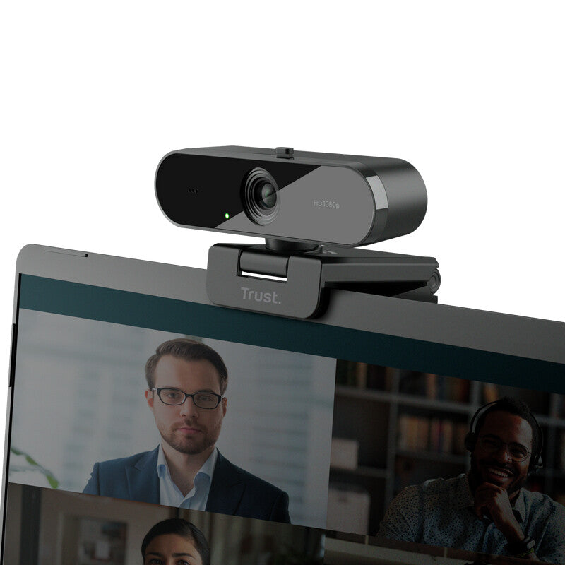 Trust TW-200 webbkameror 1920 x 1080 pixlar USB Svart