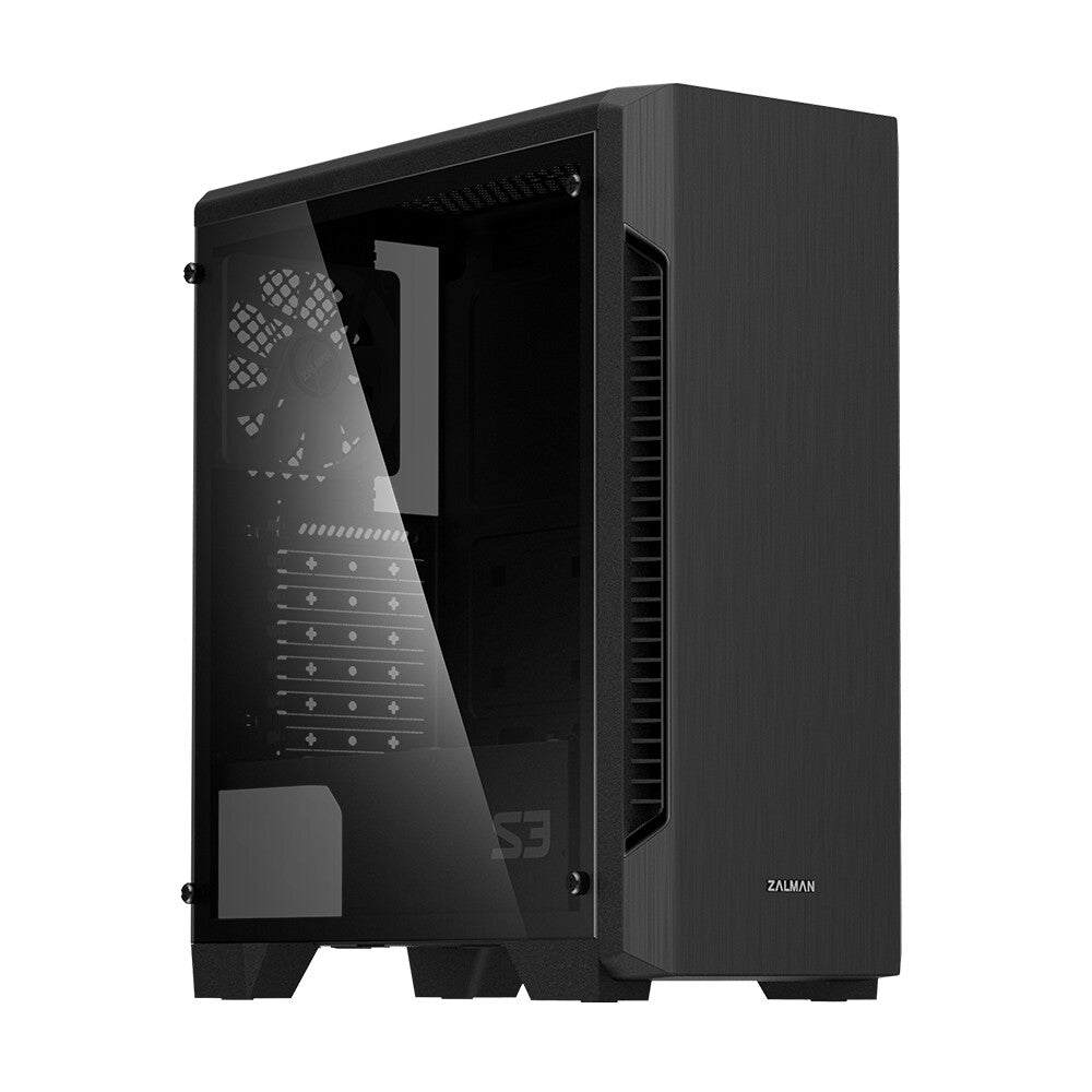 Zalman S3 TG datorväskor Midi Tower Svart