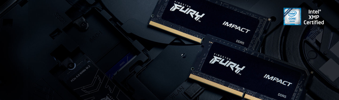 Kingston Technology FURY Impact RAM-minnen 8 GB 1 x 8 GB DDR5 4800 MT/s