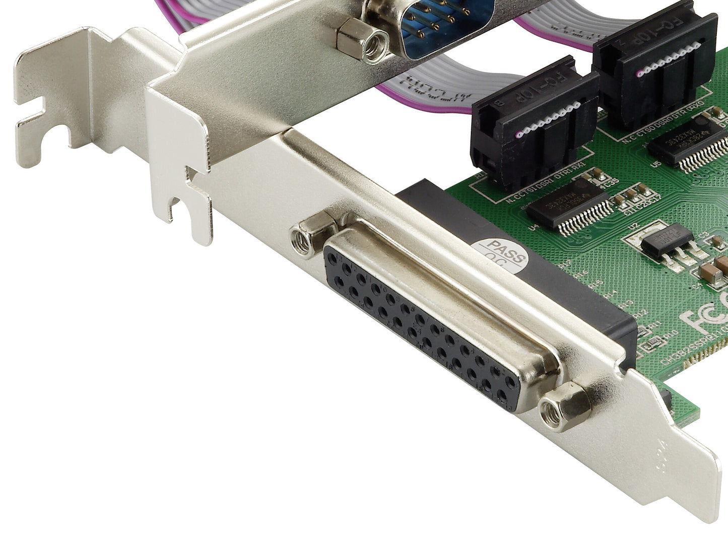 Conceptronic SPC01G nätverkskort/adapters Intern Parallel, RS-232