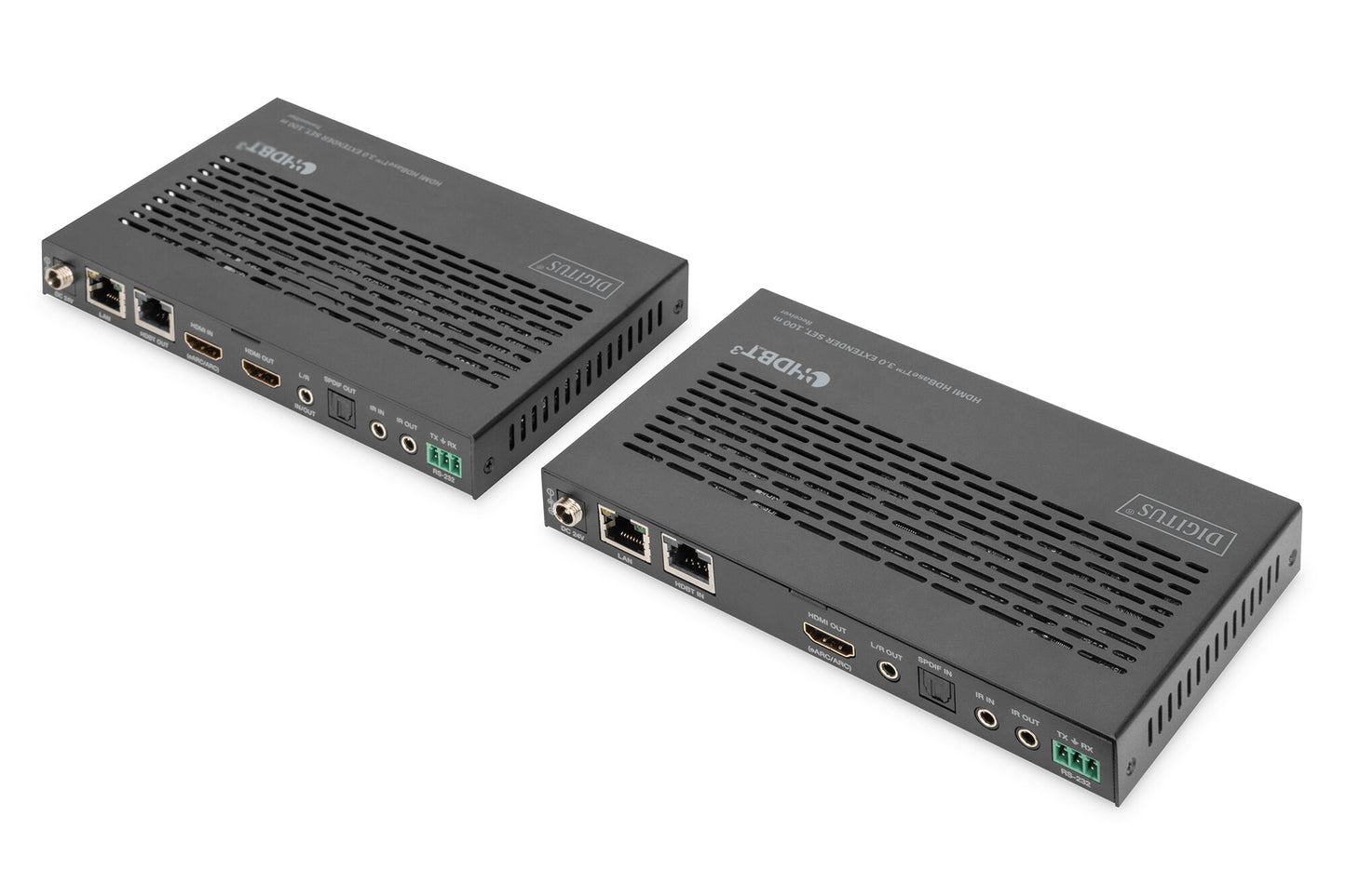 Digitus DS-55523 KVM-förlängare Sändare och mottagare