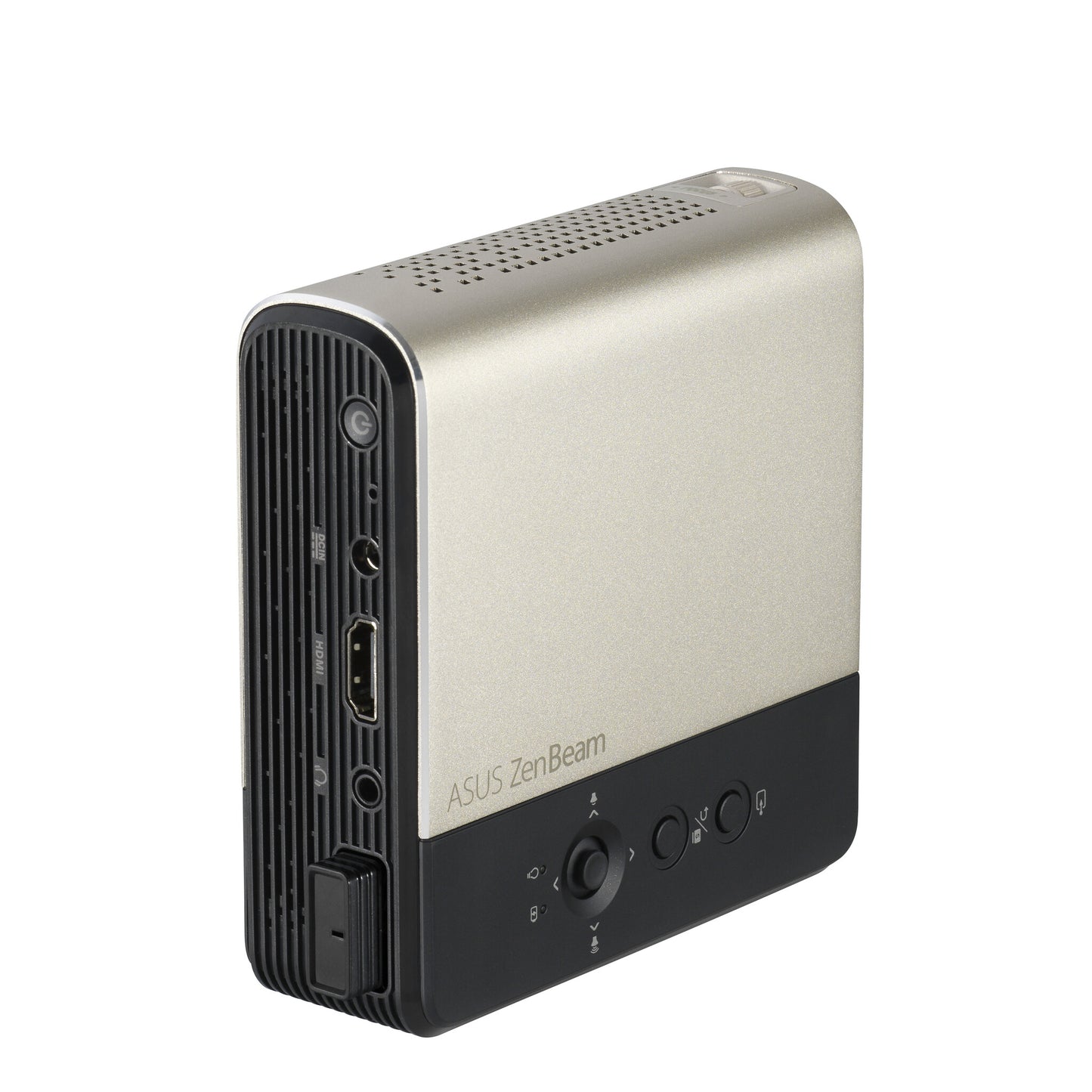 ASUS ZenBeam E2 Standard throw-projektor 300 ANSI-lumen DLP WVGA (854x480) Svart, Guld