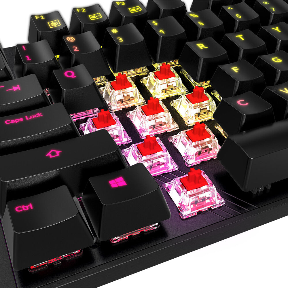 GIGABYTE AORUS K1 tangentbord Spela USB QWERTY Engelsk Svart