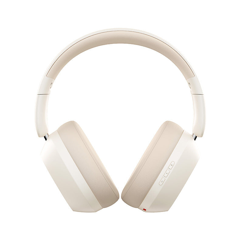 Baseus Bass 35 Max Hörlurar Kabel & Trådlös Huvudband Musik USB Type-C Bluetooth Beige