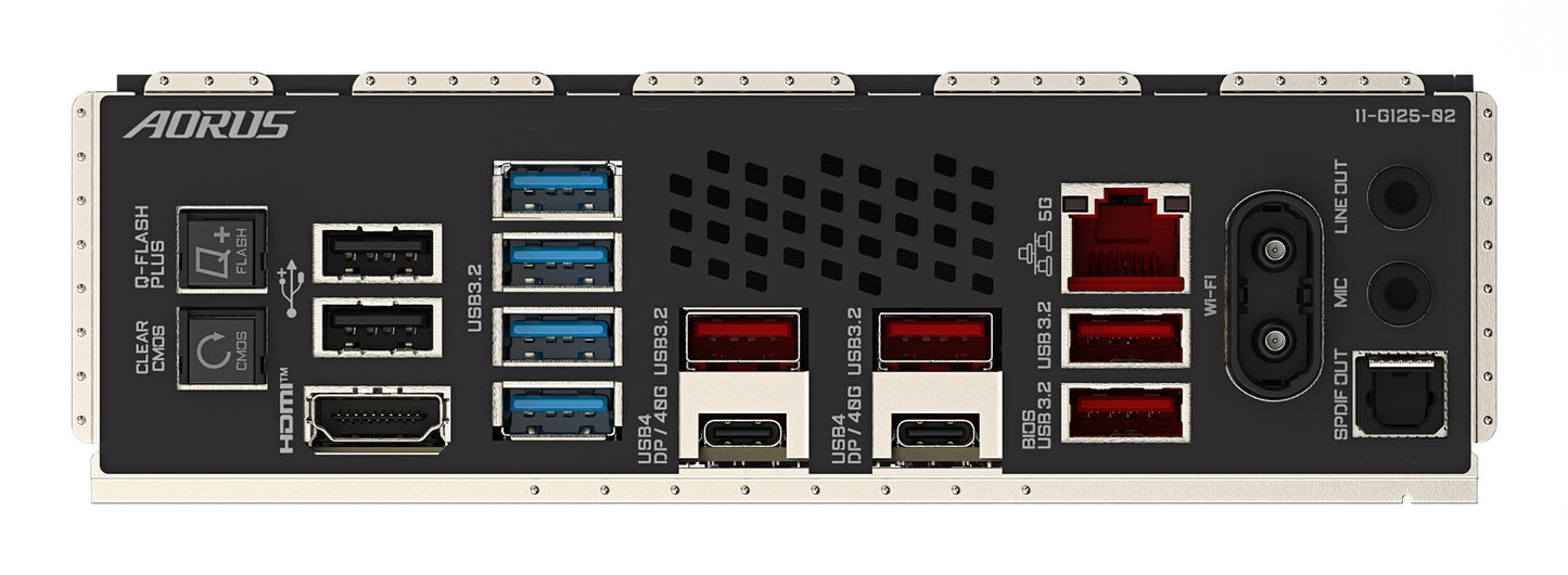 GIGABYTE X870E AORUS MASTER moderkort AMD X870 AM5-sockel ATX