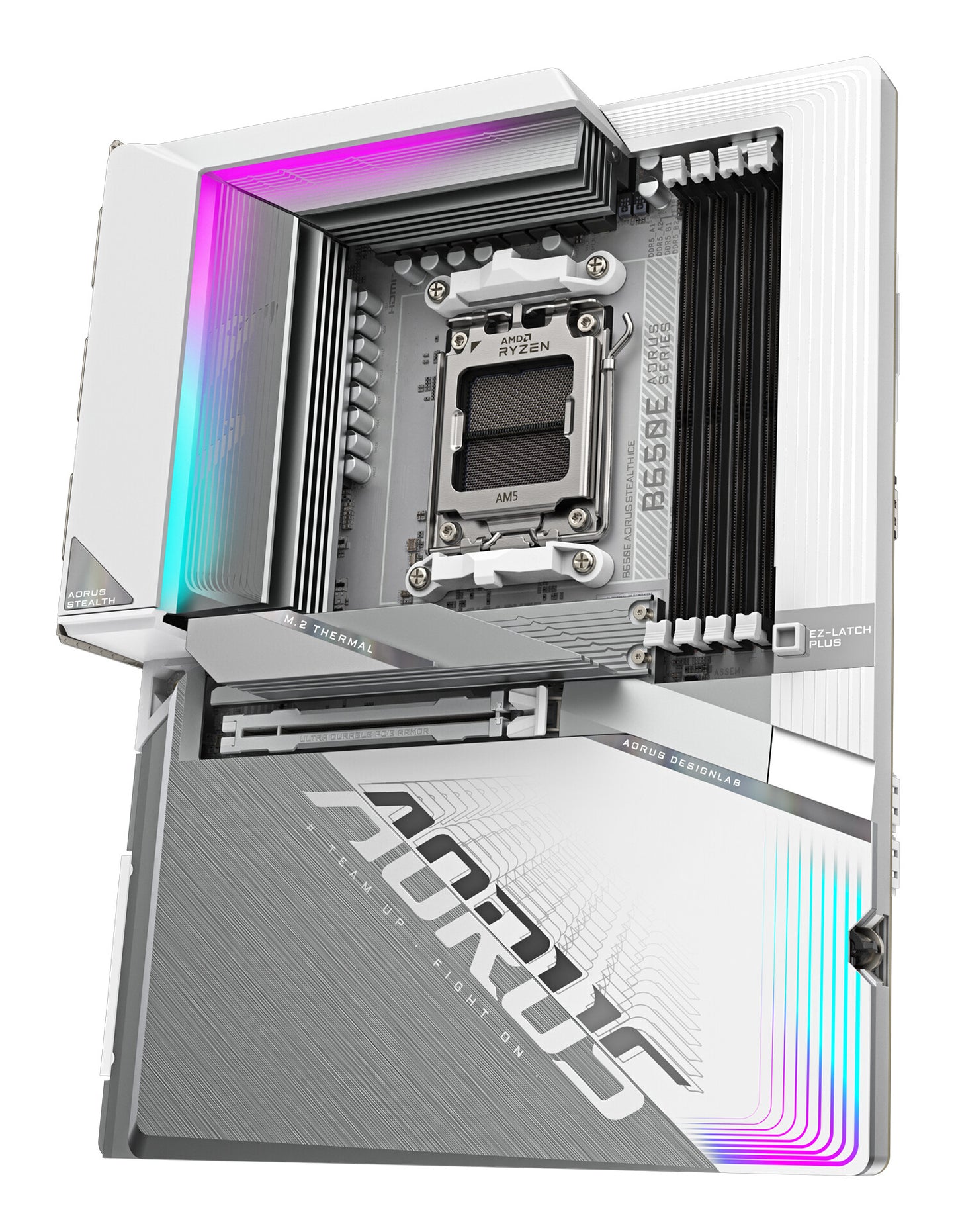 GIGABYTE B650E AORUS STEALTH ICE moderkort AMD B650 AM5-sockel ATX