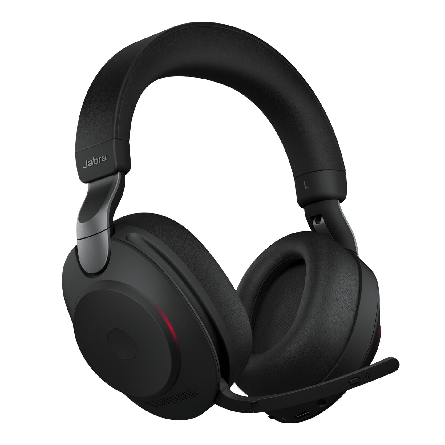Jabra Evolve2 85 Headset Kabel & Trådlös Huvudband Kontor/callcenter USB Type-C Bluetooth Svart