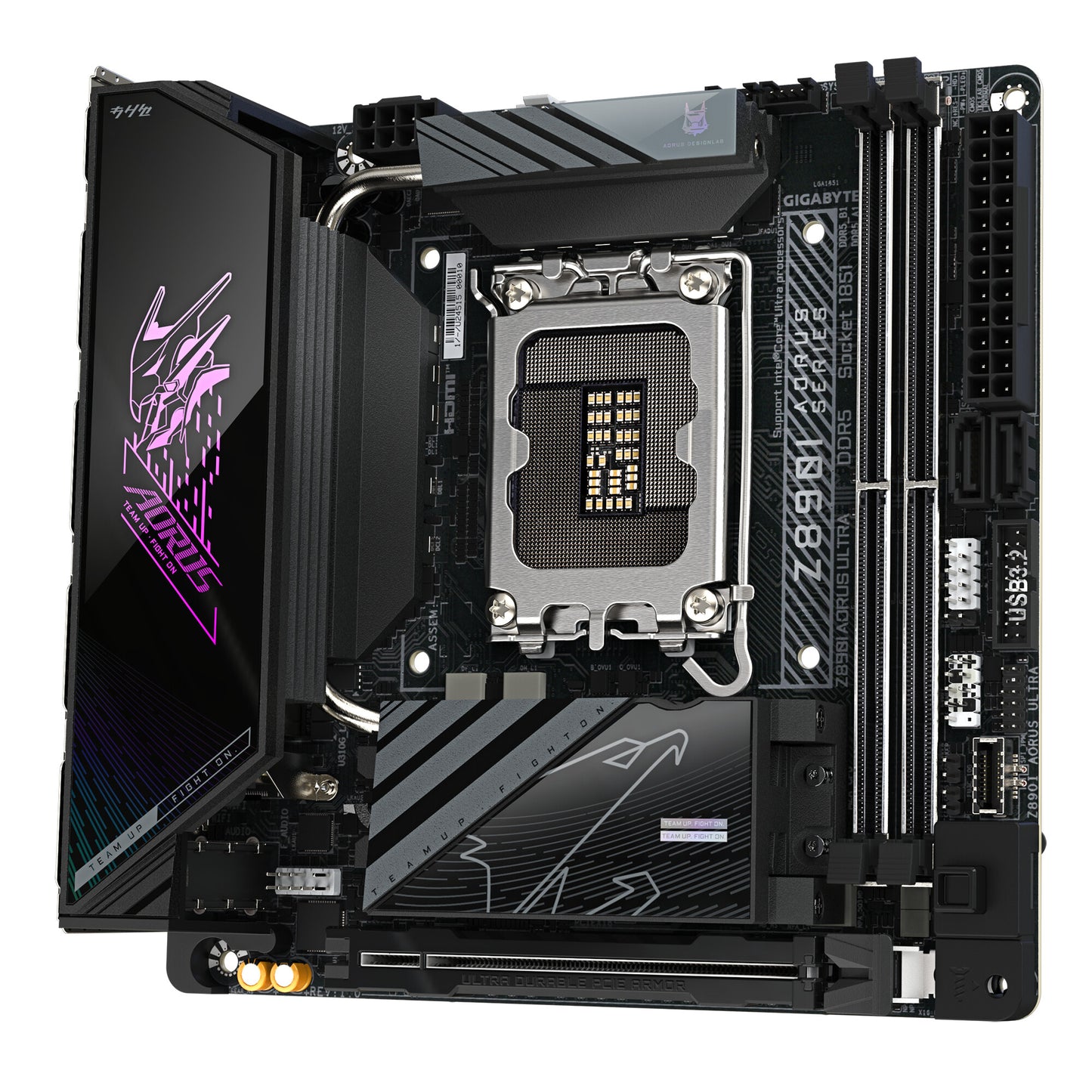 GIGABYTE Z890I AORUS ULTRA moderkort Intel Z890 LGA 1851 (Socket V1) Mini-ITX