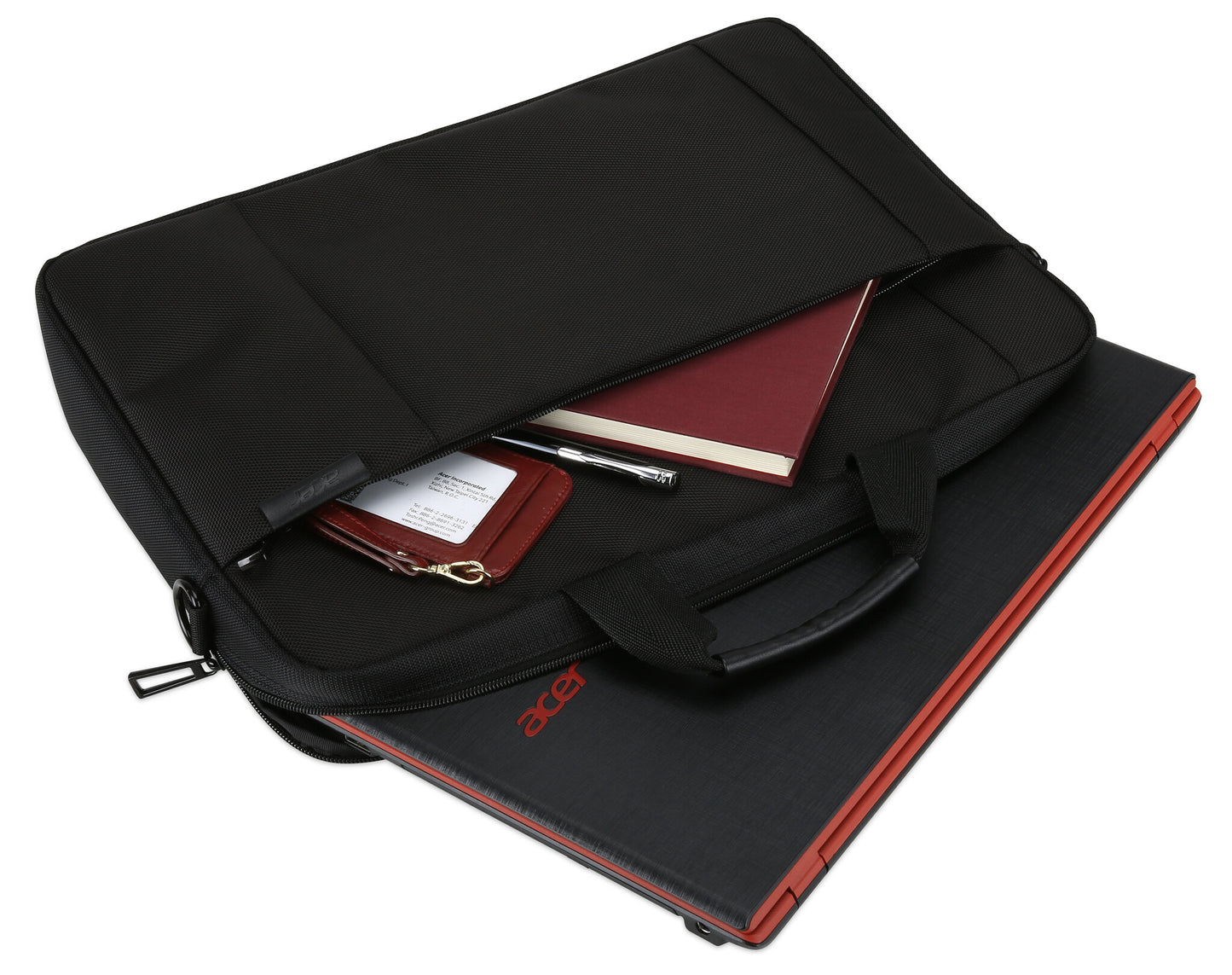 Acer Traveler Case 39,6 cm (15.6") Portfölj Svart