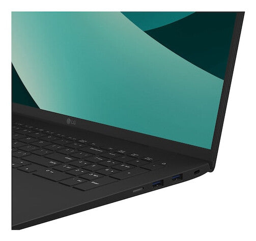 LG Gram 17Z90TL-G.AU78G bärbara datorer Intel Core Ultra 7 256V Bärbar dator 43,2 cm (17") WQXGA 16 GB LPDDR5x-SDRAM 1 TB SSD Wi-Fi 7 (802.11be) Windows 11 Home Svart
