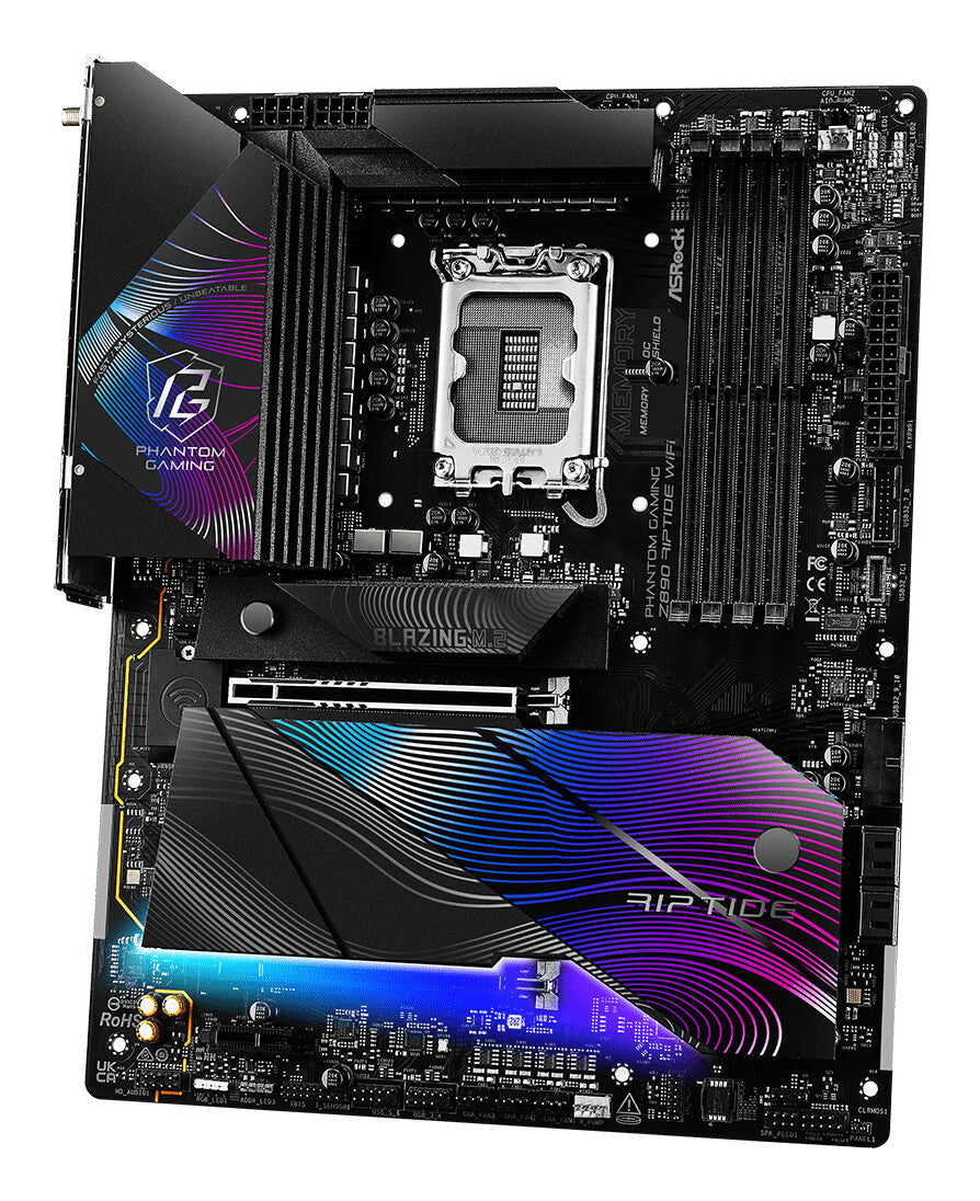 Asrock Z890 Riptide WiFi Intel Z890 LGA 1851 (Socket V1) ATX