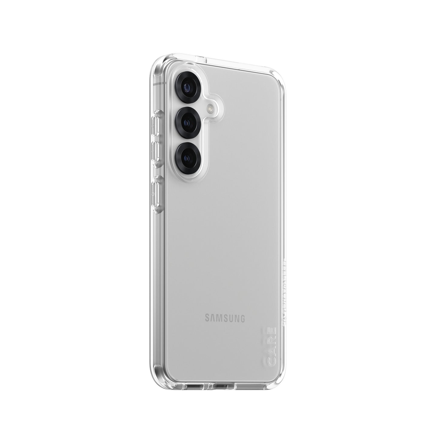 PanzerGlass CARE by ® Flagship Case Transparent Urban Combat w. Clear Frame Samsung Galaxy S25 mobiltelefonfodral Omslag