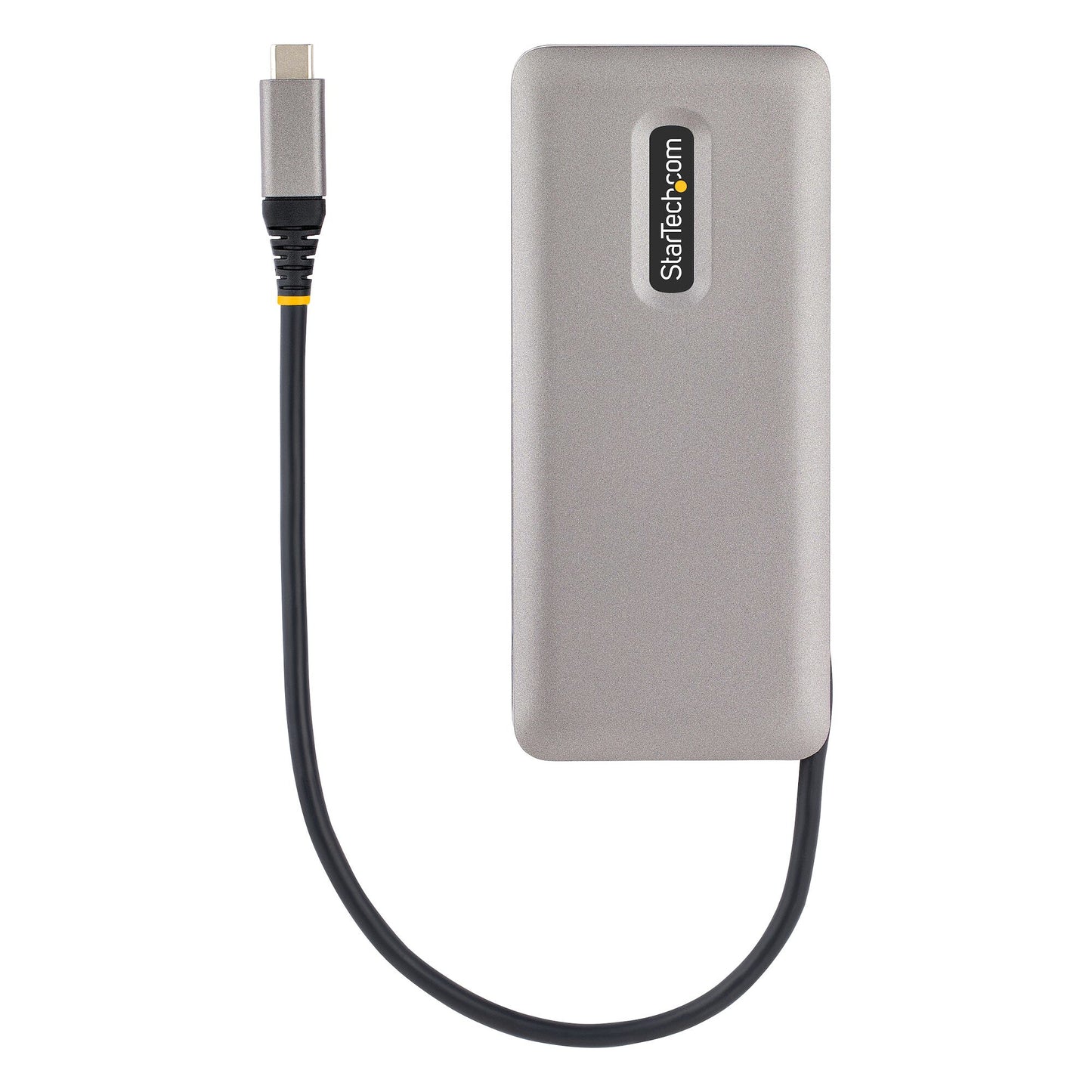 StarTech.com USB-C-hubb med fyra portar - 1x USB-A- och 3x USB-C-portar - USB 3.1 10 Gbps - Bussdriven - USB Type C-hubb med 25 cm omlindningsbar kabel - Bärbar USB-C- till USB-A-hubb/-delare