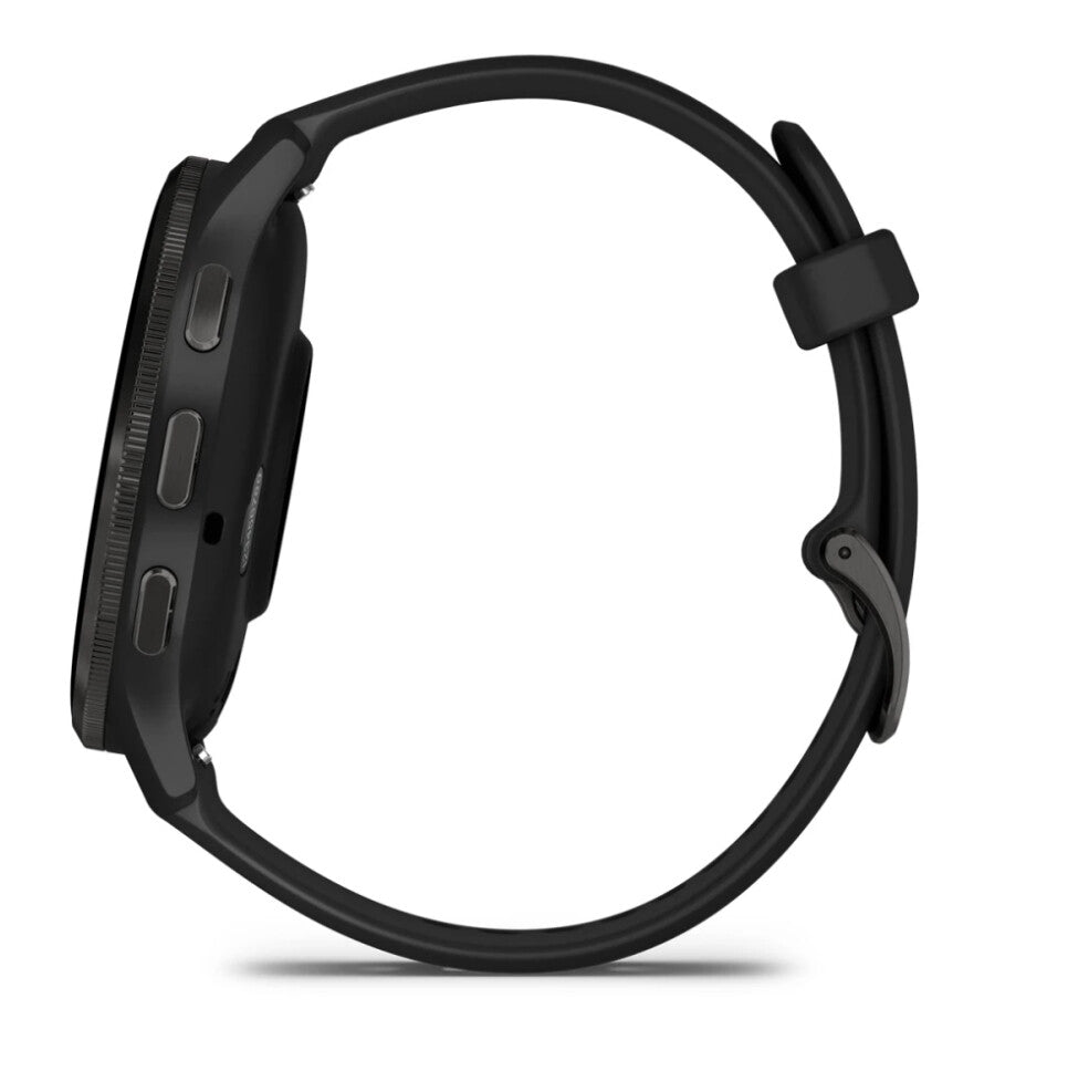 Garmin Venu 3 3,56 cm (1.4") AMOLED 45 mm Digital 454 x 454 pixlar Pekskärm Svart Wi-Fi GPS