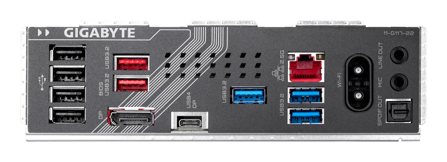 GIGABYTE Z890 GAMING X WIFI7 moderkort Intel Z890 LGA 1851 (Socket V1) ATX