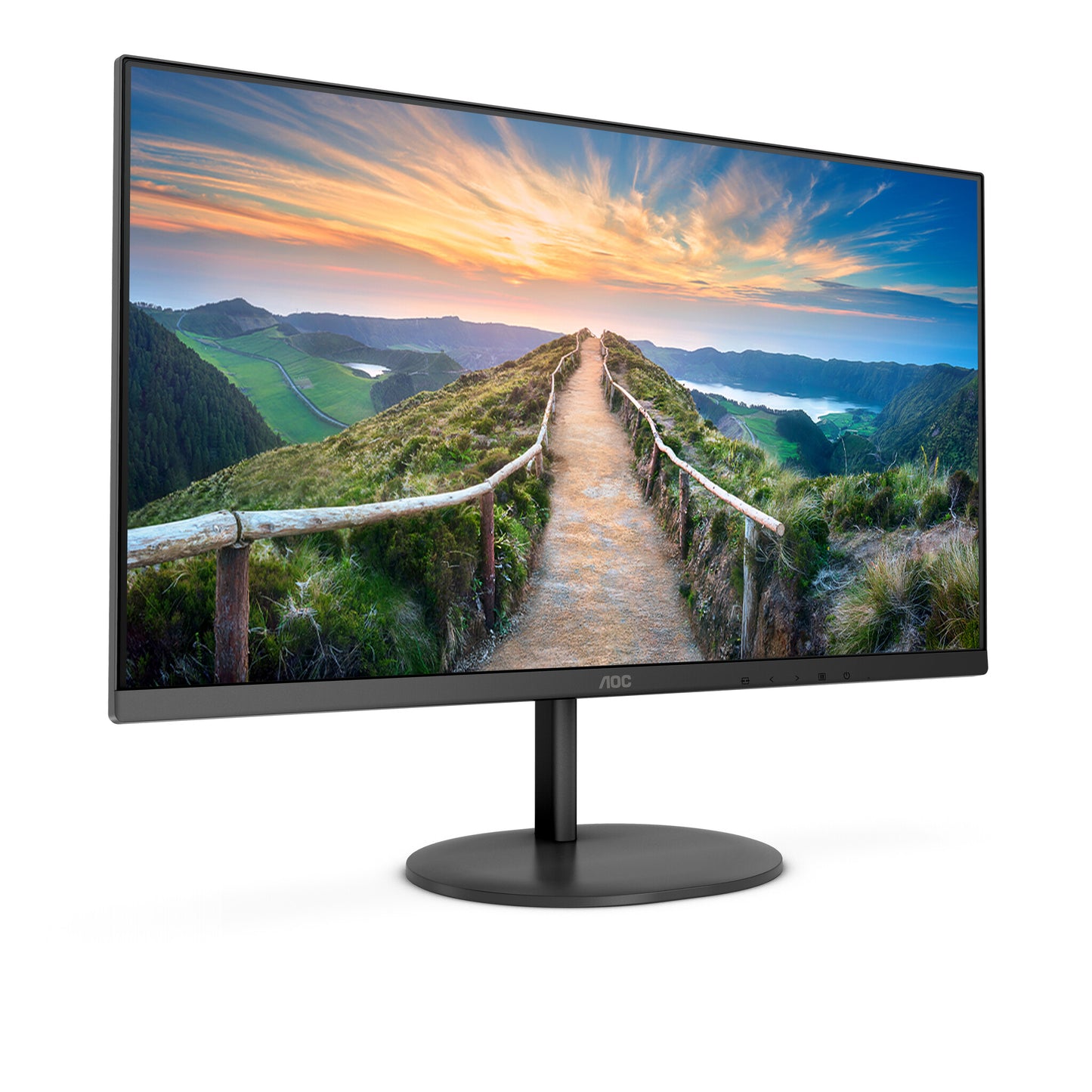 AOC V4 Q27V4EA LED display 68,6 cm (27") 2560 x 1440 pixlar 2K Ultra HD Svart