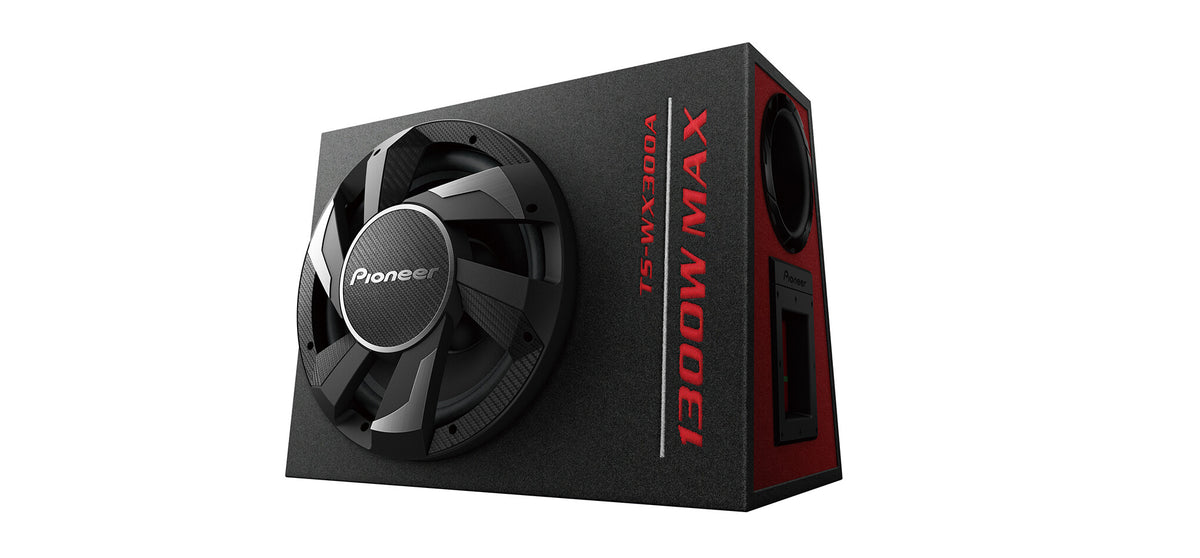 Pioneer TS-WX300A bashögtalare Svart Aktiv subwoofer