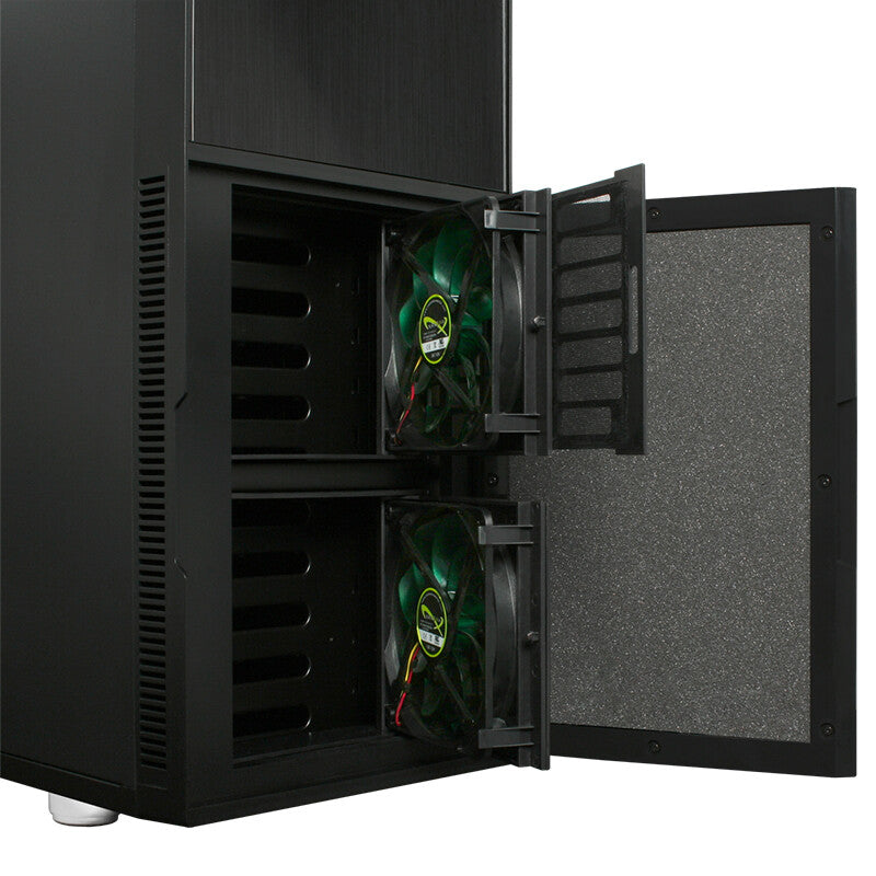 Nanoxia Deep Silence 6 Rev. B Dark Black Full Tower Svart