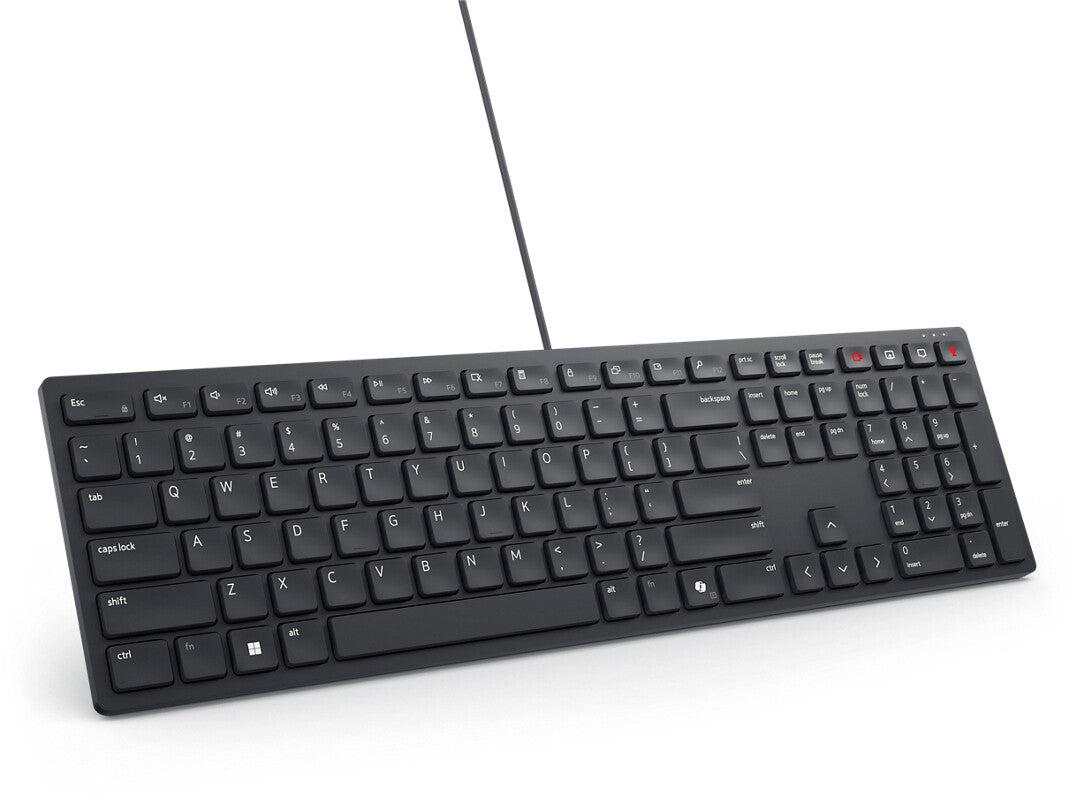 DELL KB525C tangentbord Kontor USB QWERTY Ukrainsk Svart