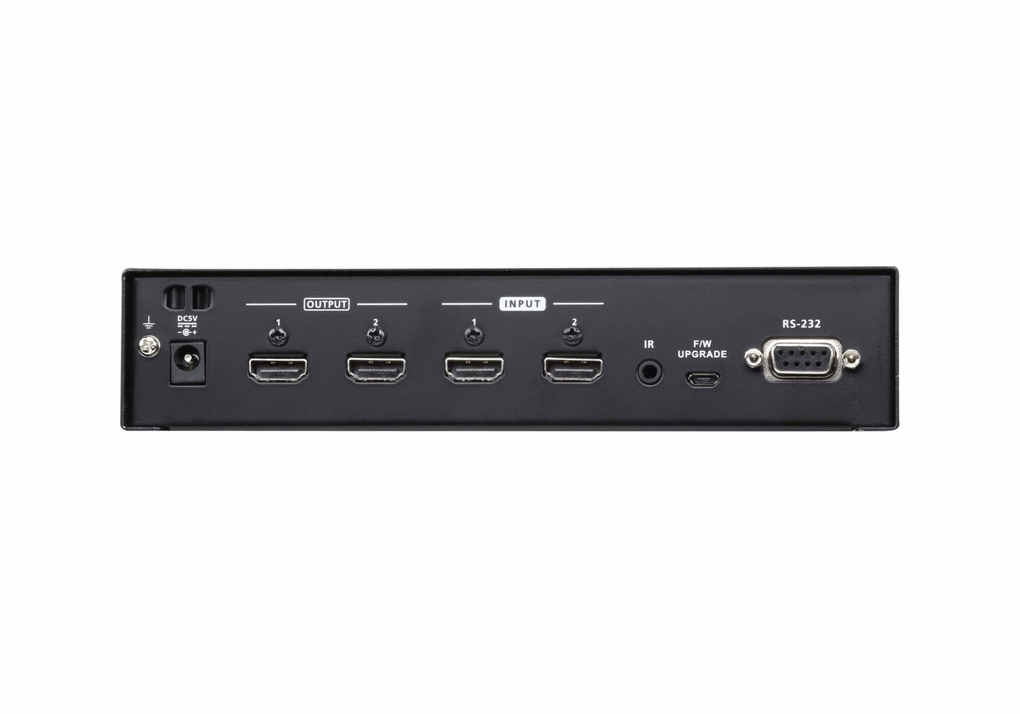 ATEN VM0202H KVM-switchar Rackmontering Svart