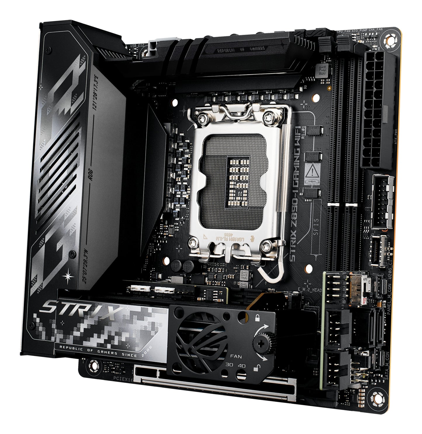 ASUS ROG STRIX Z890-I GAMING WIFI Intel Z890 LGA 1851 (Socket V1) Mini-ITX