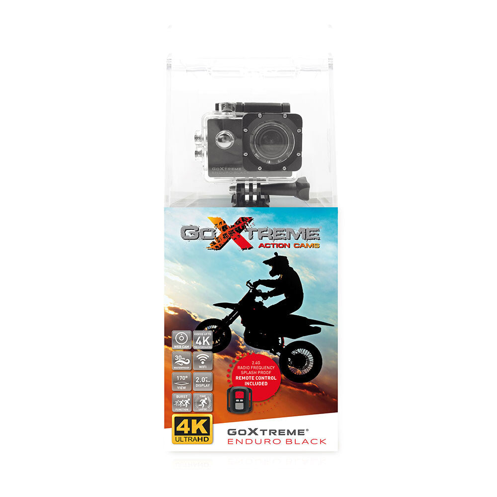 Easypix GoXtreme Enduro Black sportkameror 8 MP 4K Ultra HD Wi-Fi