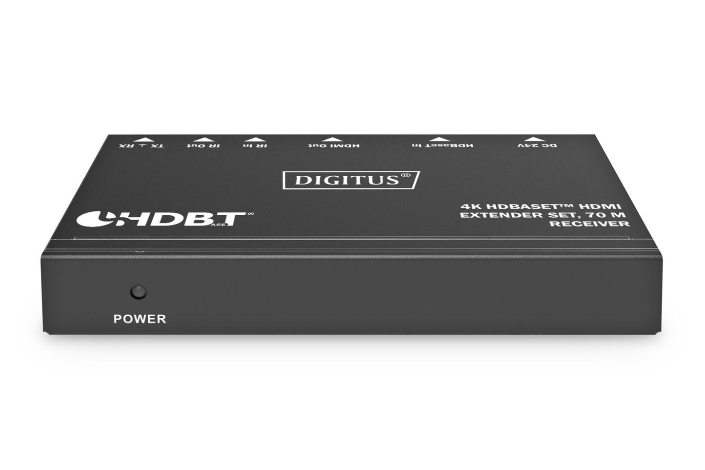 Digitus DS-55520 AV-förlängare Sändare och mottagare för AV-utrustning Svart