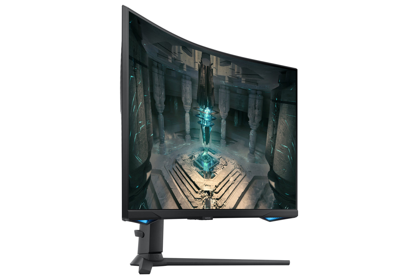Samsung G65B platta pc-skärmar 81,3 cm (32") 2560 x 1440 pixlar Quad HD LED Svart