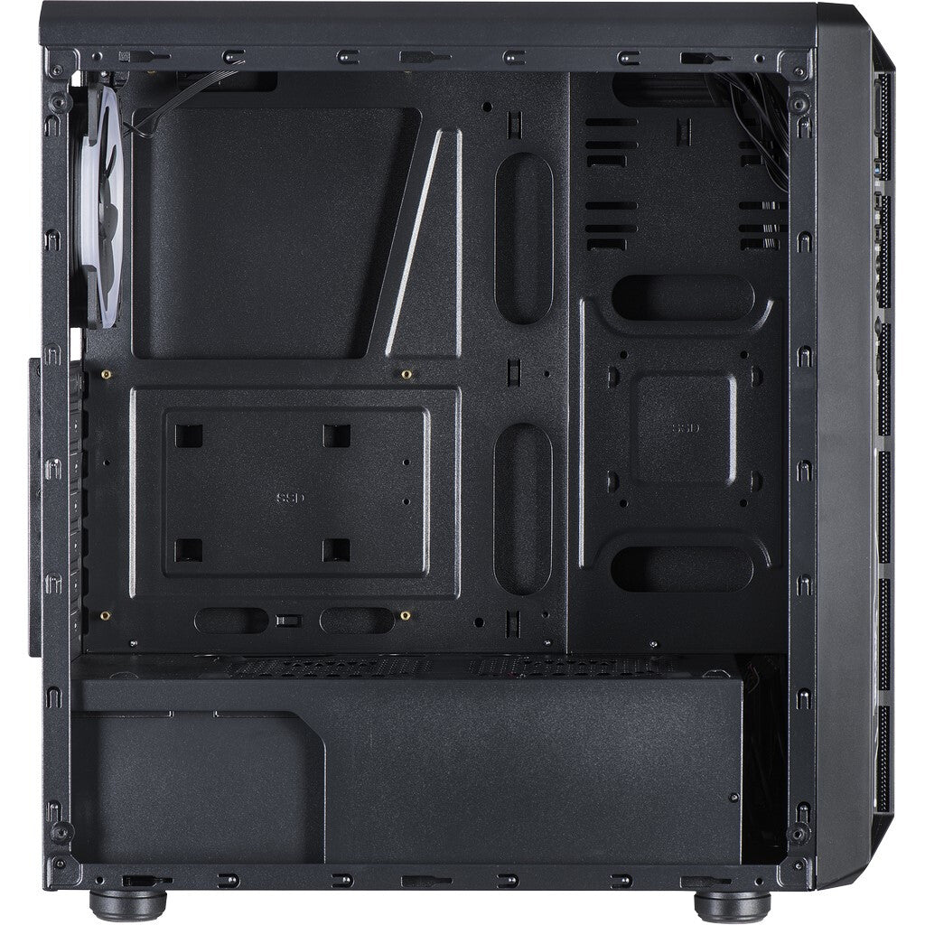 Inter-Tech C-3 Saphir Tower Svart