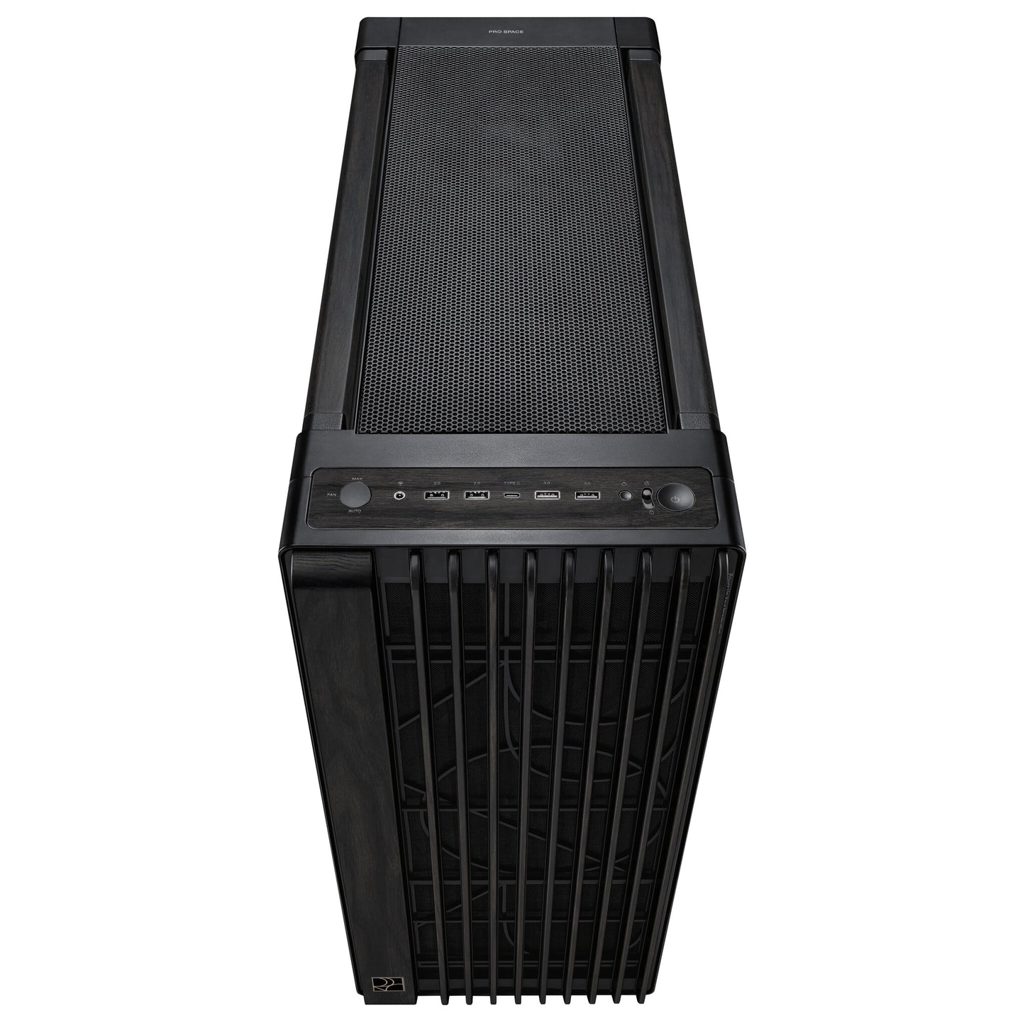 ASUS ProArt PA602 Wood Edition – Metal Panel Midi Tower Svart