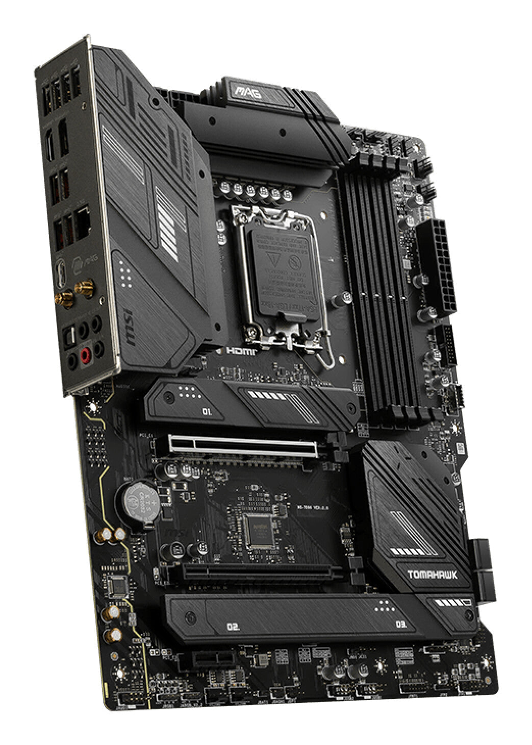 MSI MAG B760 TOMAHAWK WIFI moderkort LGA 1700 ATX