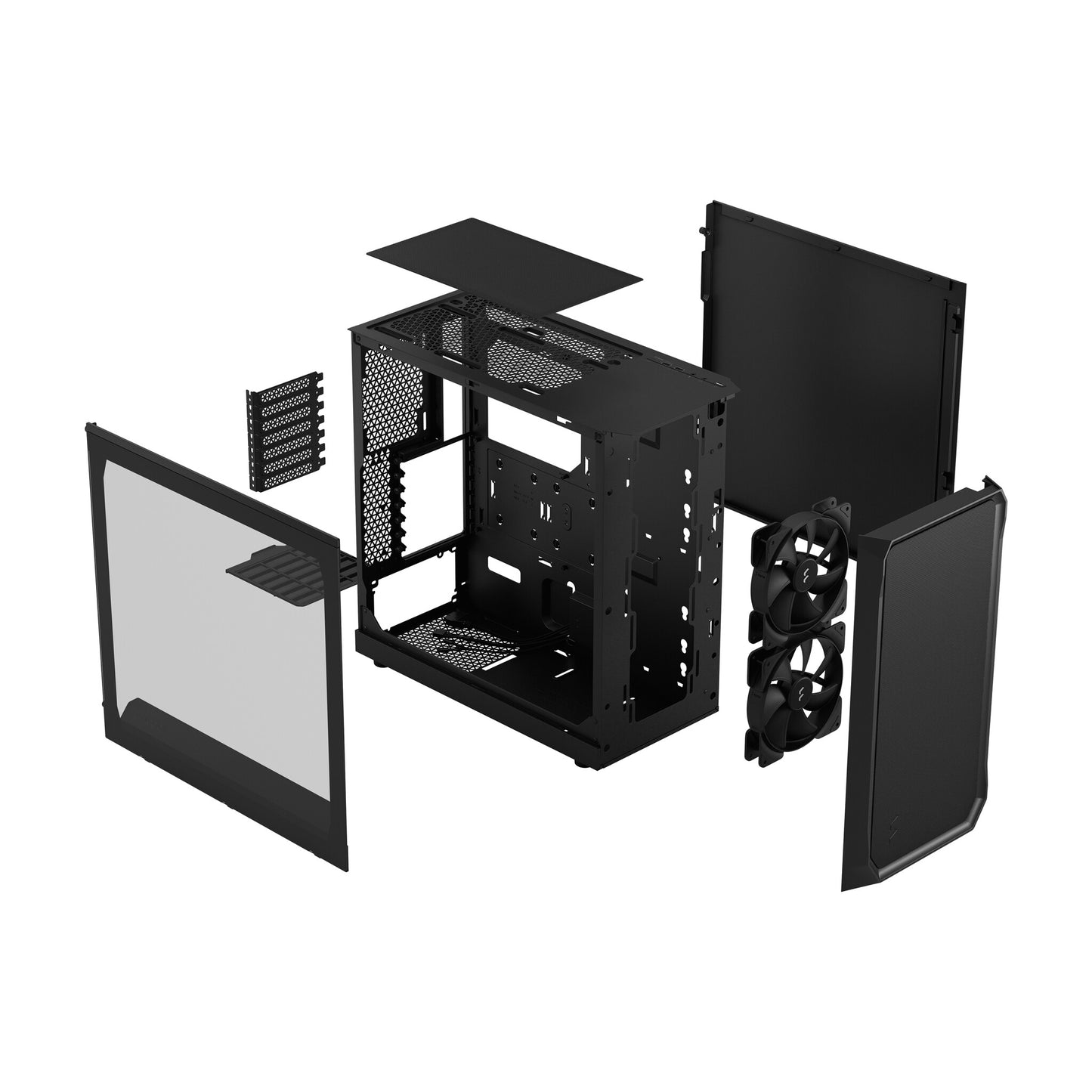 Fractal Design Focus 2 Midi Tower Svart