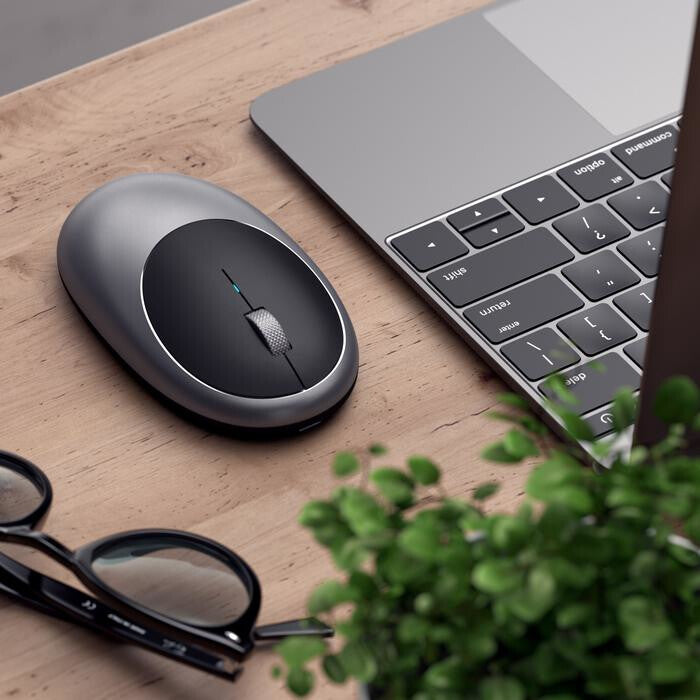 Satechi M1 datormöss Kontor Ambidextrous Bluetooth Optisk