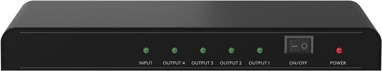 Goobay 58482 bilddelare HDMI 4x HDMI
