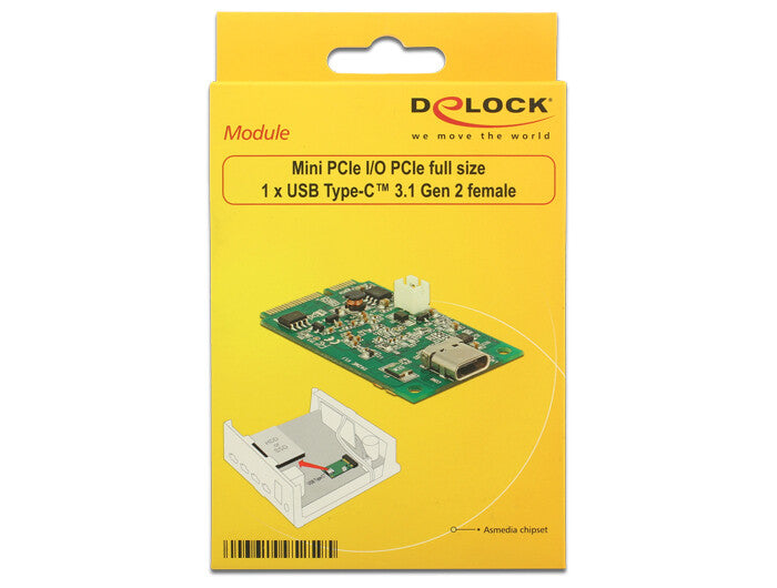 DeLOCK 95259 nätverkskort/adapters Intern USB 3.2 Gen 1 (3.1 Gen 1)
