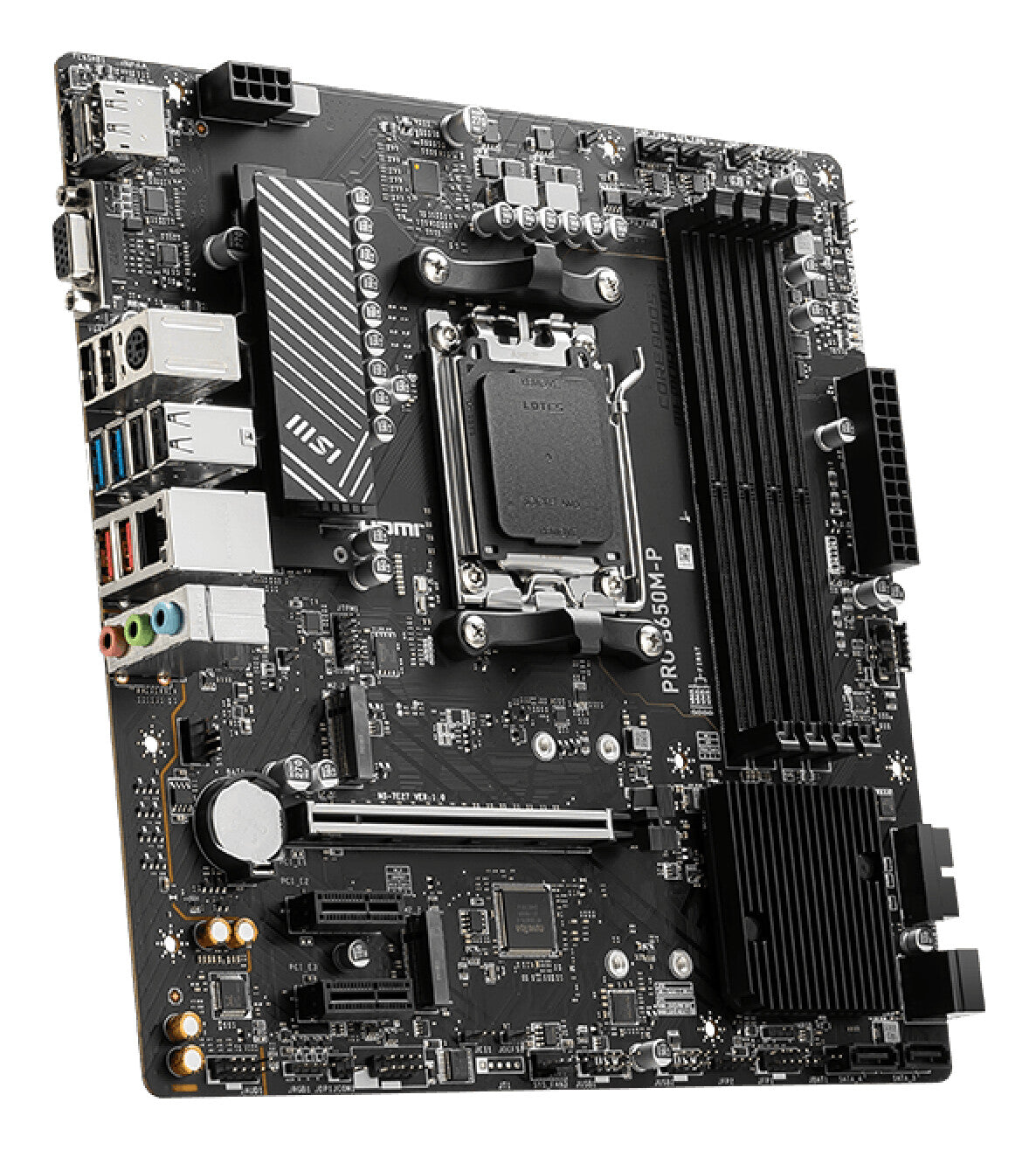 MSI PRO B650M-P moderkort AMD B650 AM5-sockel micro ATX