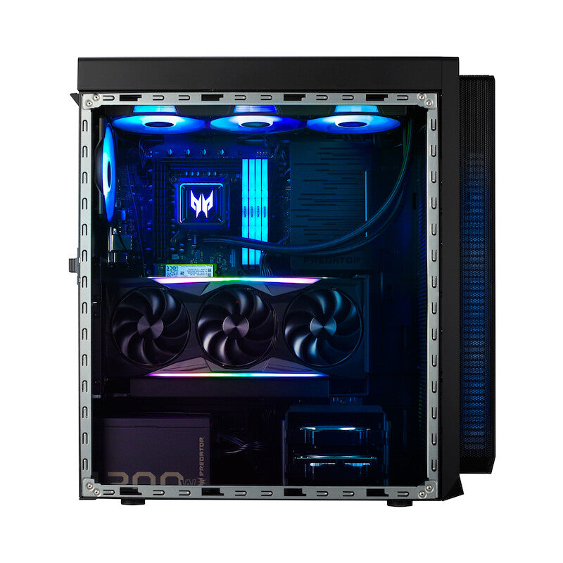 Acer Predator Orion 7000 PO7-660 Intel Core Ultra 7 265KF 32 GB DDR5-SDRAM 2 TB SSD NVIDIA GeForce RTX 5080 Windows 11 Home Skrivbord PC Svart